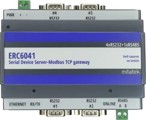 ERC6041 WiFi Device server-Modbus TCP Gateway