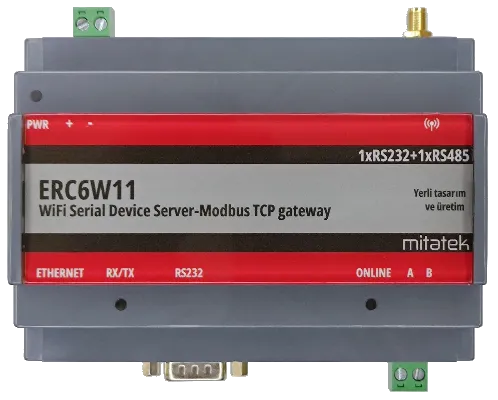 ERC6W11 WiFi Device server-Modbus TCP Gateway